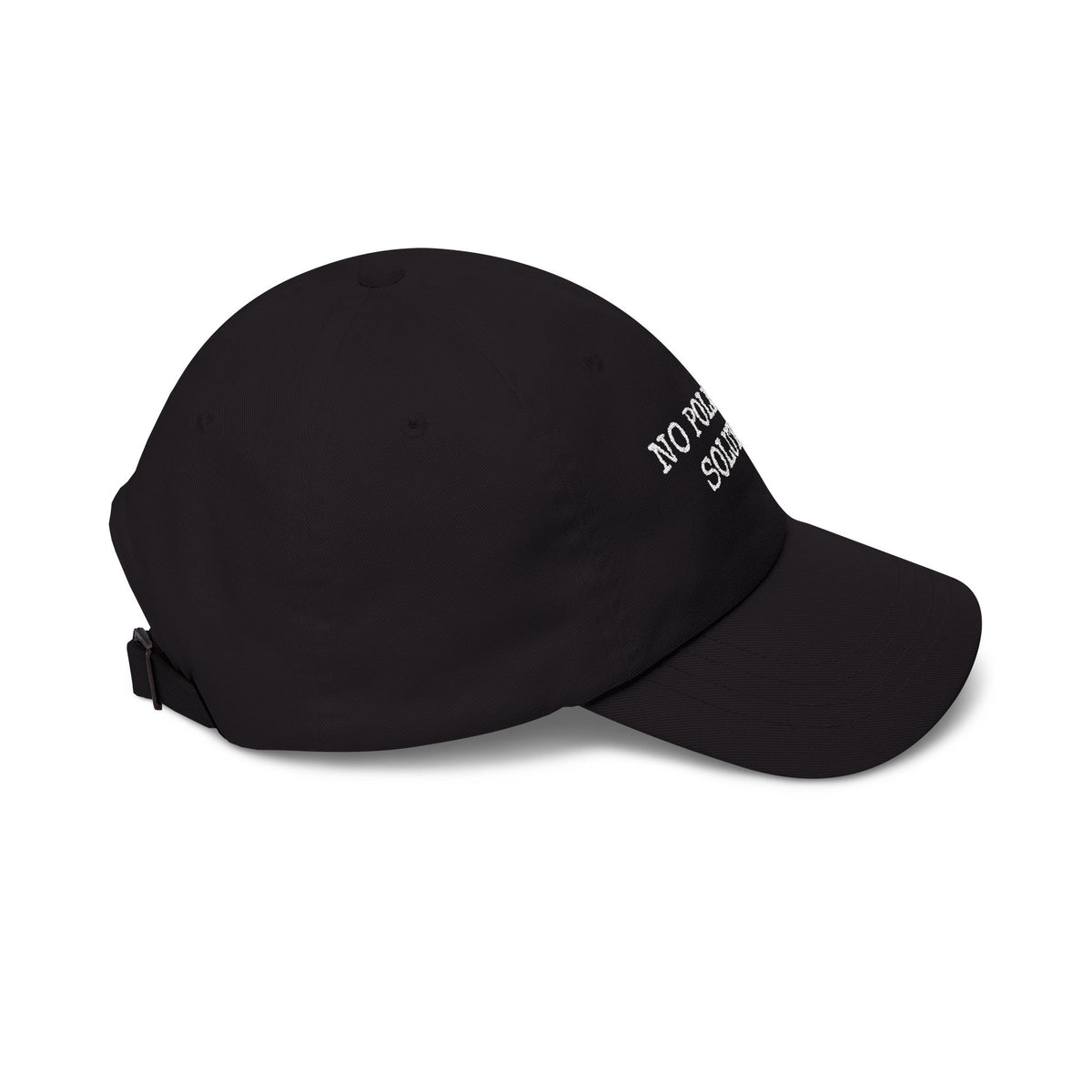 No Political Solution Dad Cap