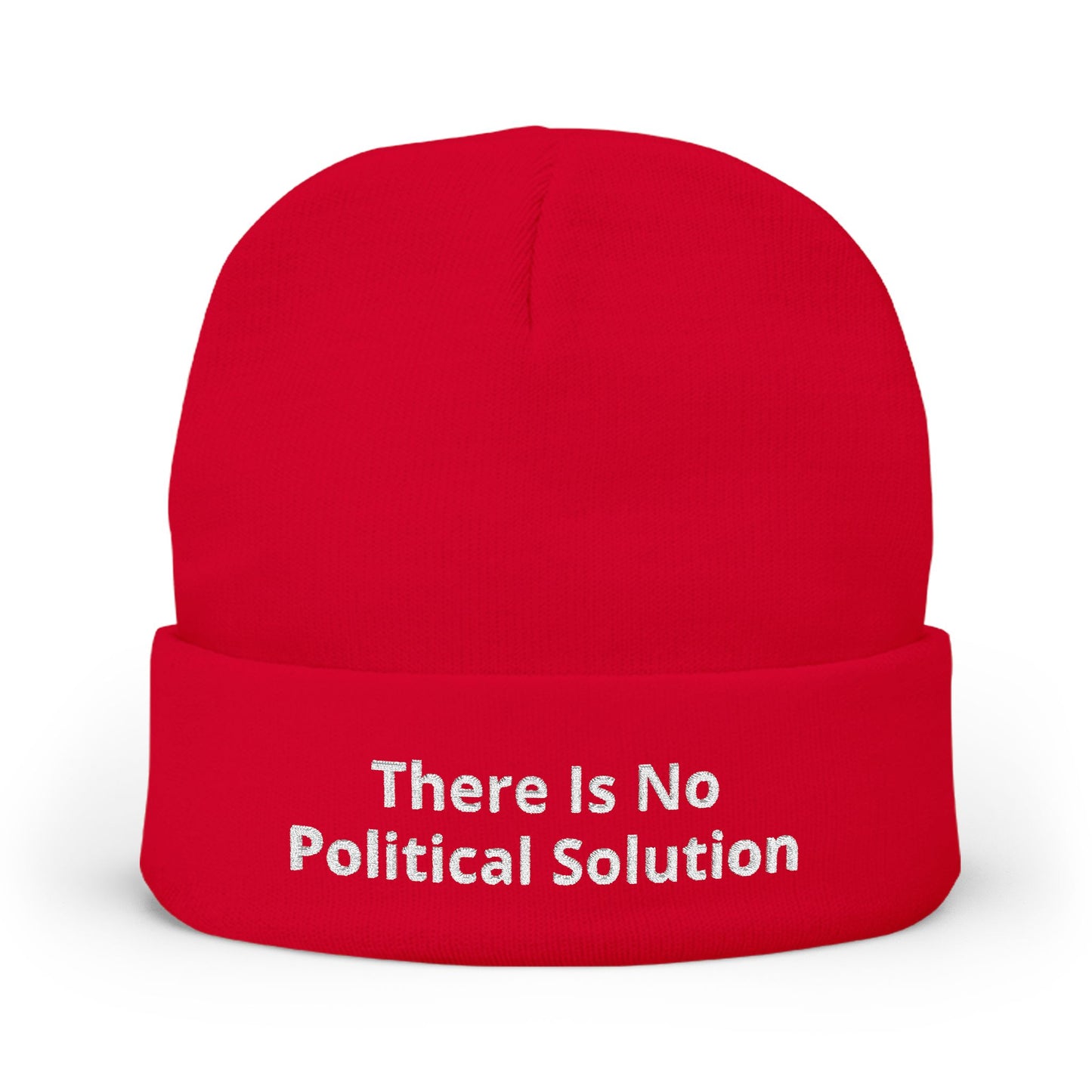 There Is No Political Solution Beanie