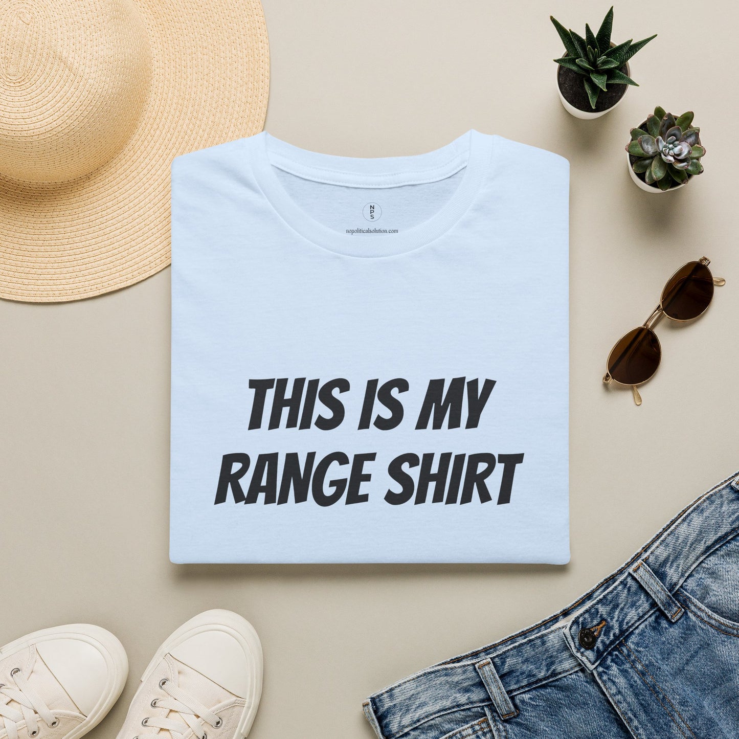 This Is My Range Shirt T‑Shirt Causal Tee