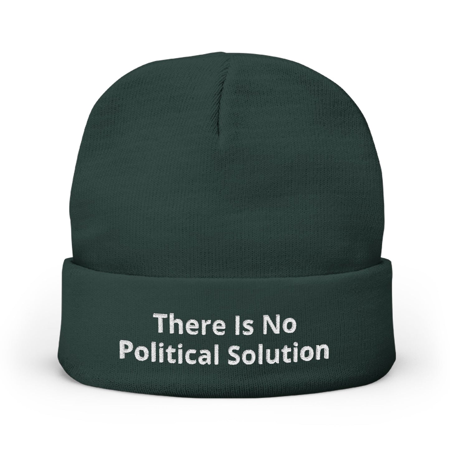 There Is No Political Solution Beanie