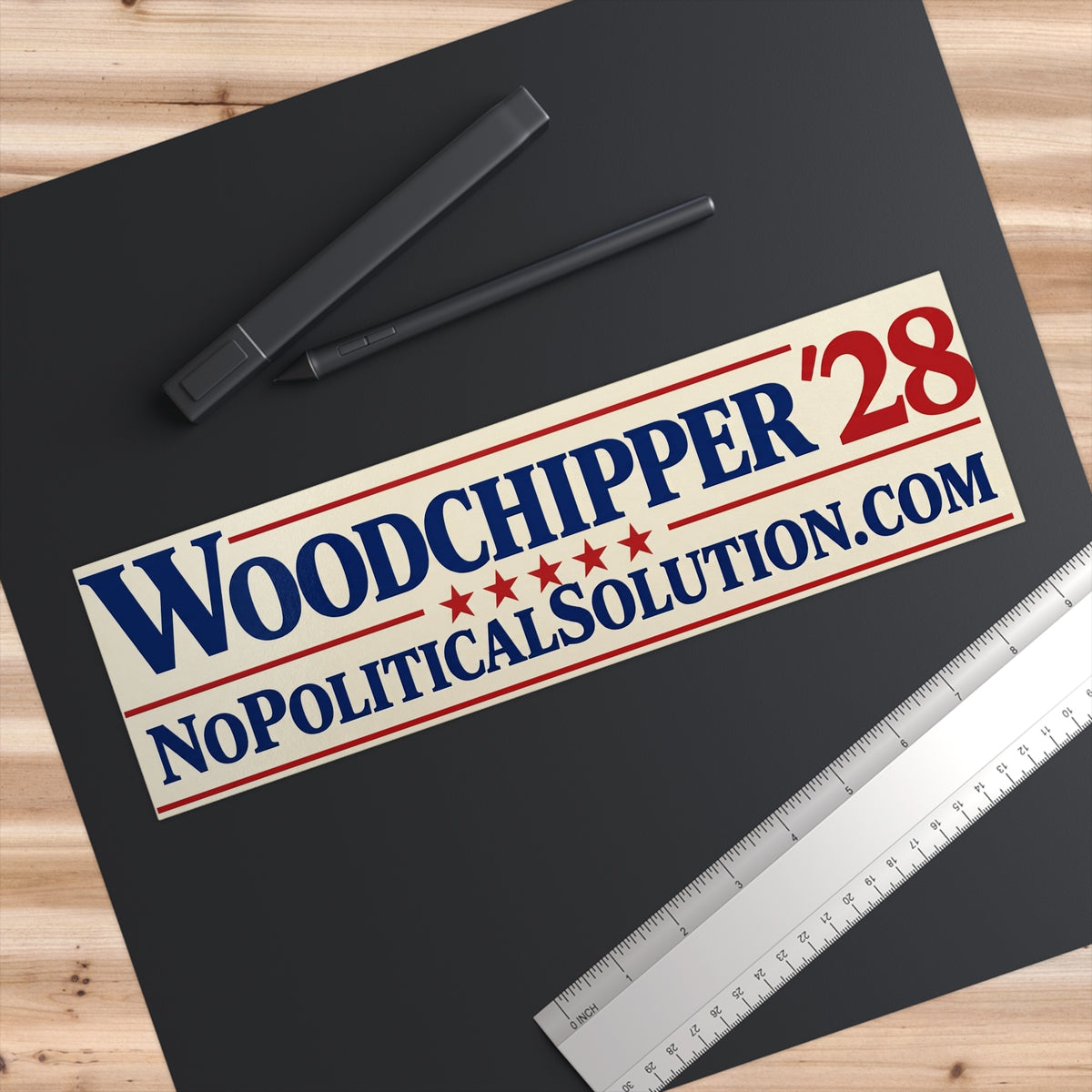 Woodchipper '28 Bumper Sticker