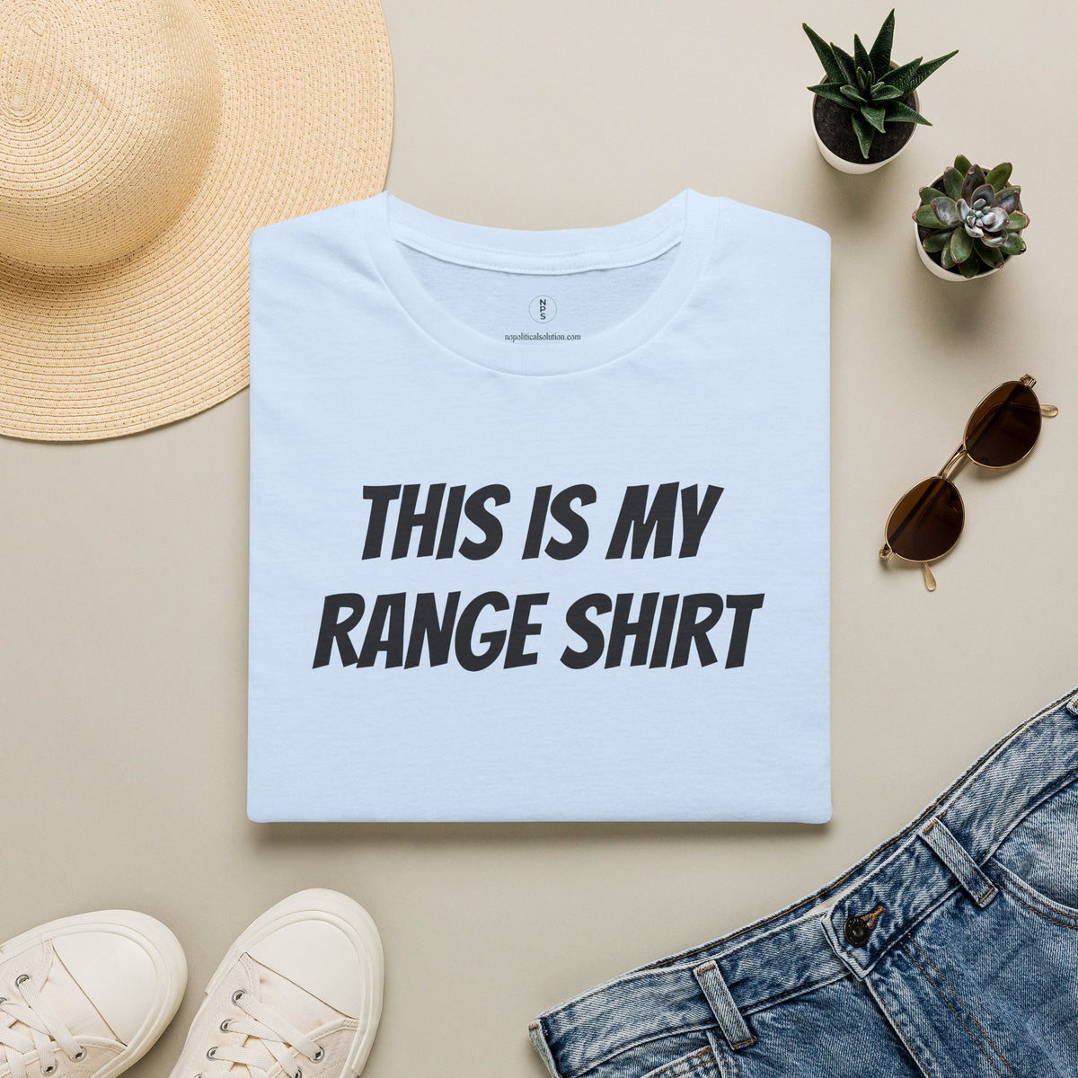 This Is My Range Shirt T‑Shirt Causal Tee