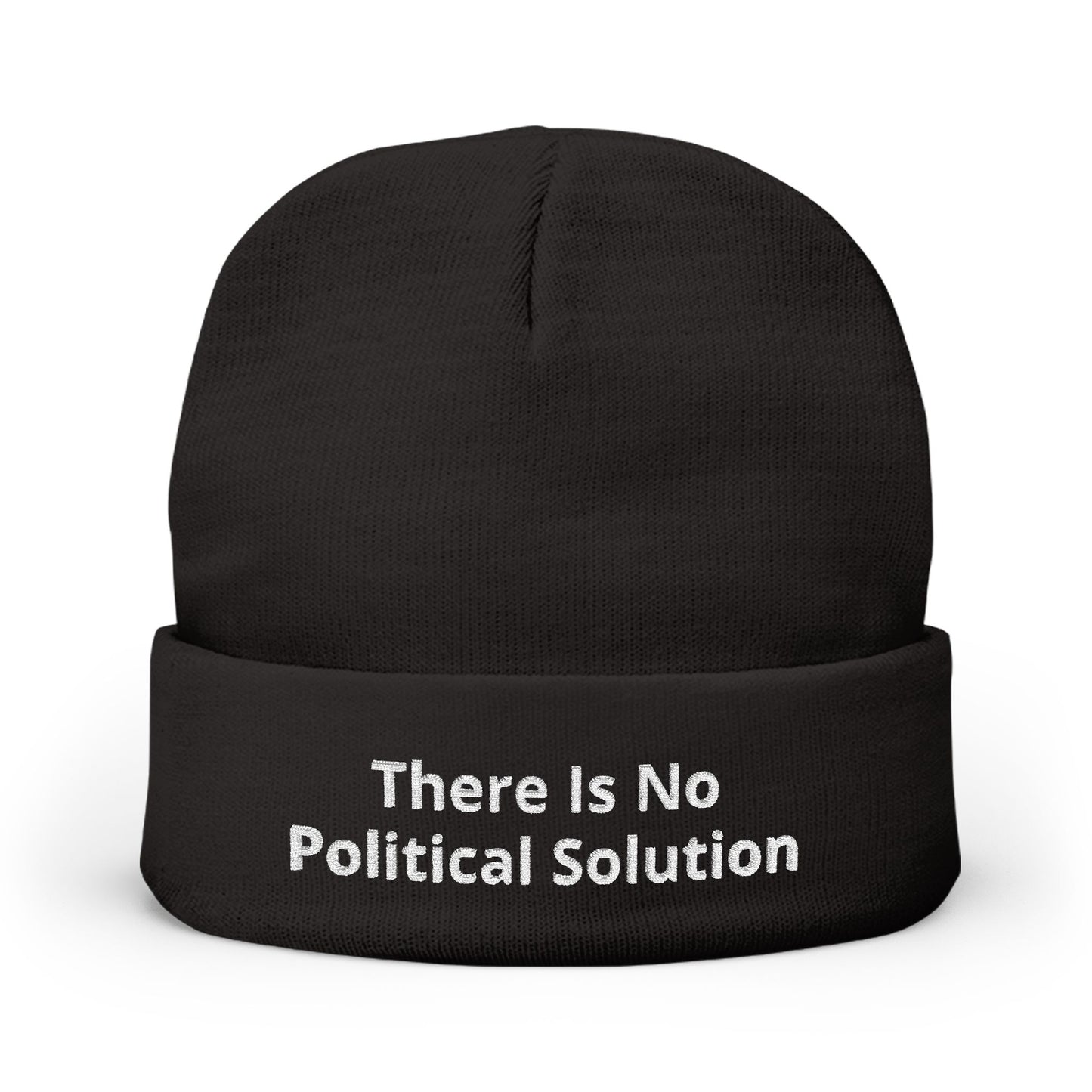 There Is No Political Solution Beanie