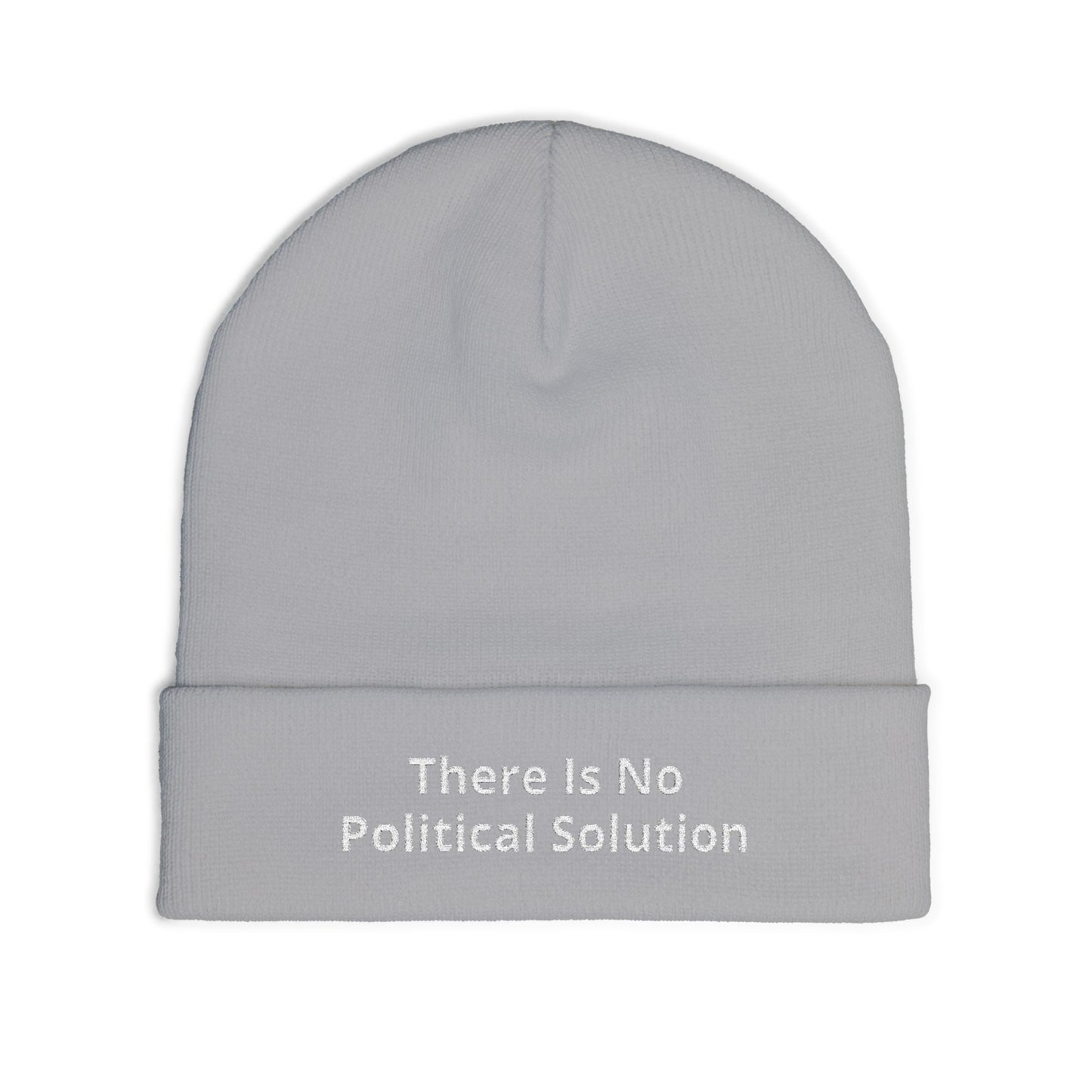 There Is No Political Solution Beanie