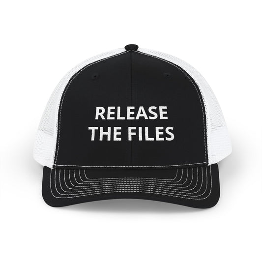 Release The Files Snapback Trucker Cap