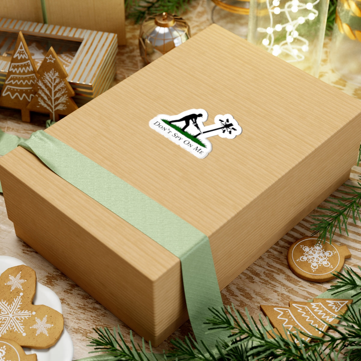 Don’t Spy On Me Sticker